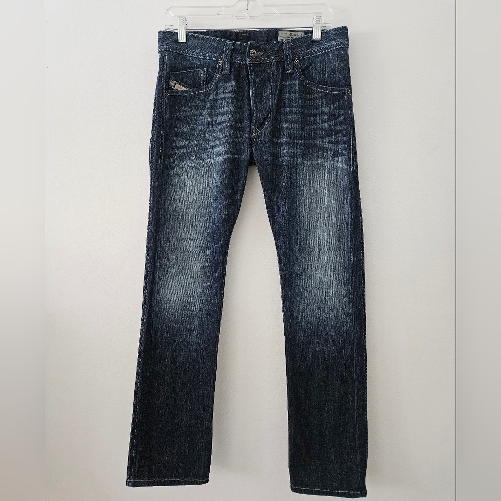 Diesel Darron Regular Slim Tapered Dark Wash Jeans‎ Size 29 x 30